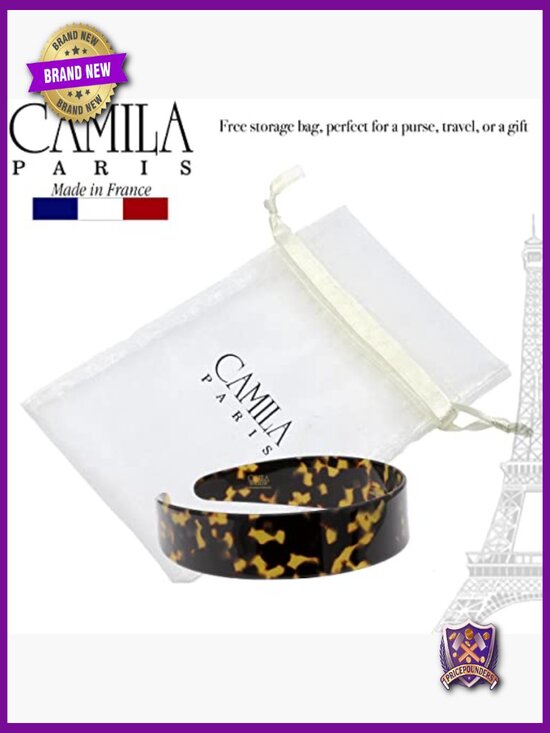 French Headband for Women Strong Hold No Slip Flexible Hair Band Handmade Tokyo main image 6